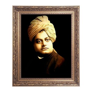Swami Vivekananda Big Photo Frame - 16x20 Inches for Home & Office Decoration Swami Vivekananda Big Photo Frame - 16x20 Inches for Home & Office Decoration