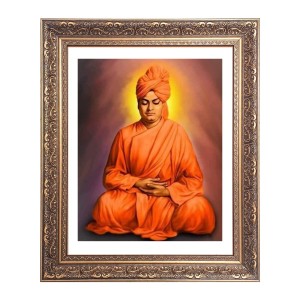 Swami Vibekananda Big Photo Frame - 16x20 Inches for Home & Office Decoration Swami Vibekananda Big Photo Frame - 16x20 Inches for Home & Office Decoration