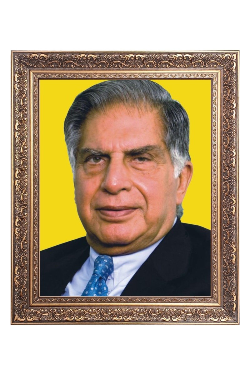 Mr. Ratan tata Big Photo Frame - 18x22 Inches for Home & Office Decoration
