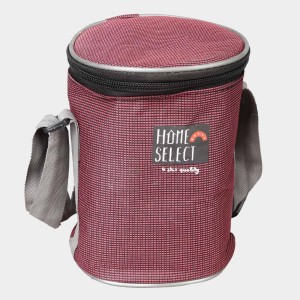Steel Lunch Box, 3 Containers and 1 Bag, 1Bag, 3 Containers