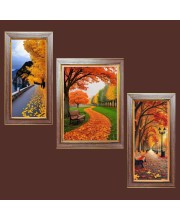 3-Pack Nature’s Breath Photo Frames - 2 Pieces 14x21 Inch & 1 Piece 18x21 Inch - Rustic Wall Art for Home & Office Decor - Botanical Wall Hanging for Living Room, Bedroom, or Workspace 3-Pack Nature’s Breath Photo Frames - 2 Pieces 14x21 Inch & 1 Piece 18x21 Inch - Rustic Wall Art for Home & Office Decor - Botanical Wall Hanging for Living Room, Bedroom, or Workspace