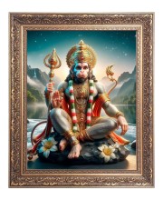 Sri haniman Big Photo Frame - 16x20 Inches for Home & Office Decoration