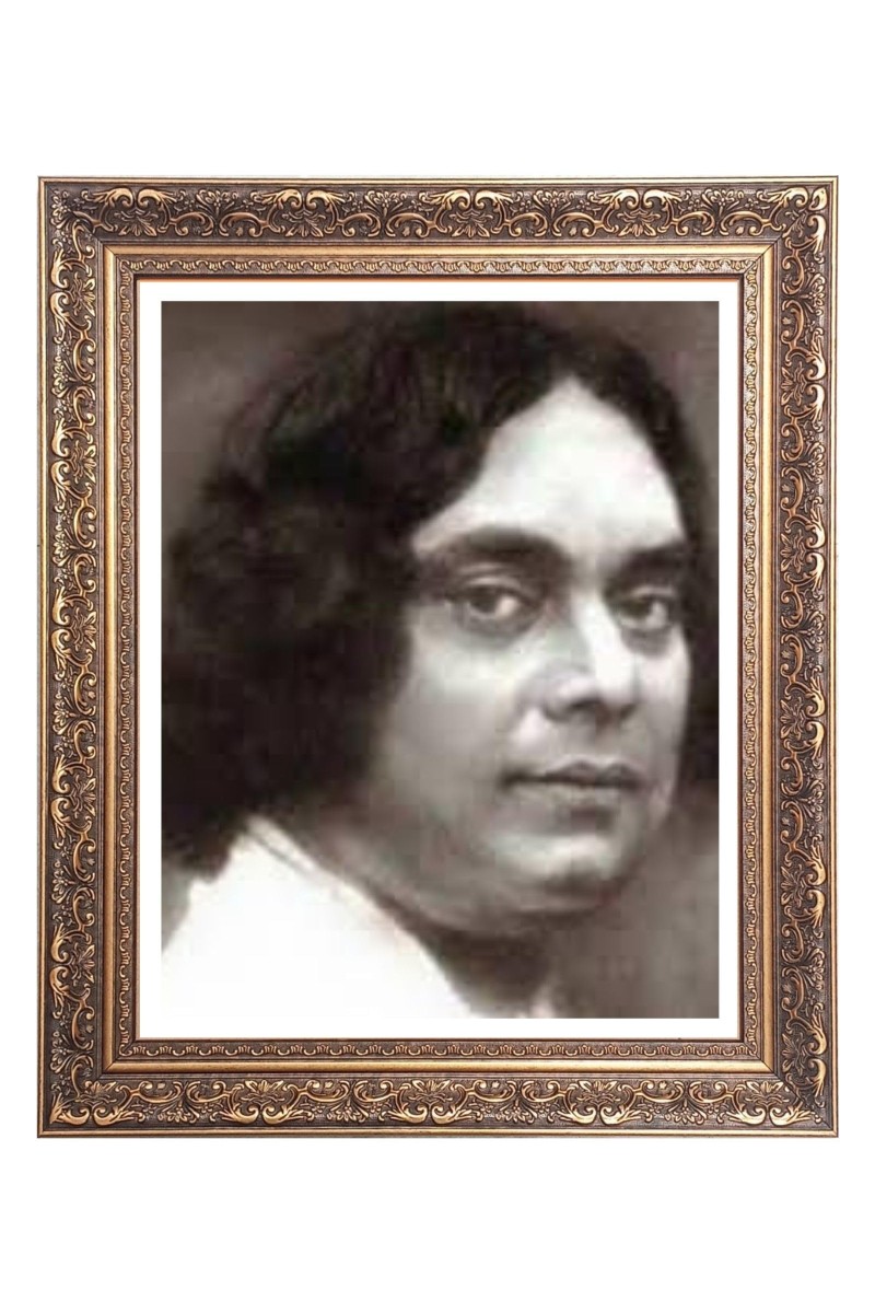 Sri Kaji Najrul Islam Big Photo Frame - 24x28 Inches for Home & Office Decoration