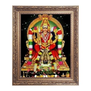 Sri Angala Parameswari Big Photo Frame - 18x22 Inches for Home & Office Decoration Sri Angala Parameswari Big Photo Frame - 18x22 Inches for Home & Office Decoration