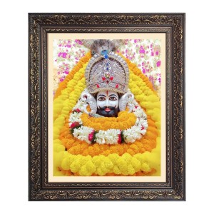 God Khatu Shyam Big Photo Frame - 22x26 Inches for Home & Office Decoration God Khatu Shyam Big Photo Frame - 22x26 Inches for Home & Office Decoration