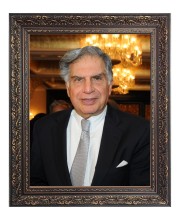 Sri ratan tata Big Photo Frame - 16x20 Inches for Home & Office Decoration