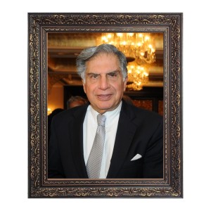 Sri ratan tata Big Photo Frame - 22x26 Inches for Home & Office Decoration