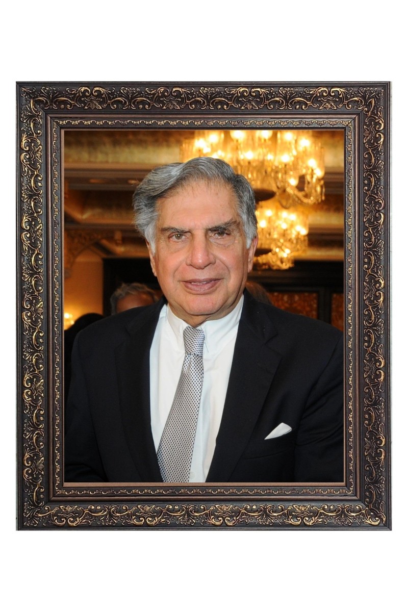 Sri ratan tata Big Photo Frame - 24x28 Inches for Home & Office Decoration