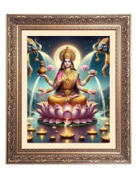Maa ganga Big Photo Frame - 24x28 Inches for Home & Office Decoration