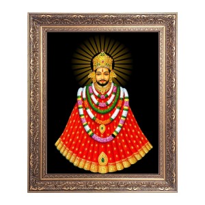 Shree Khatu Shyam Big Photo Frame - 22x26 Inches for Home & Office Decoration Shree Khatu Shyam Big Photo Frame - 22x26 Inches for Home & Office Decoration
