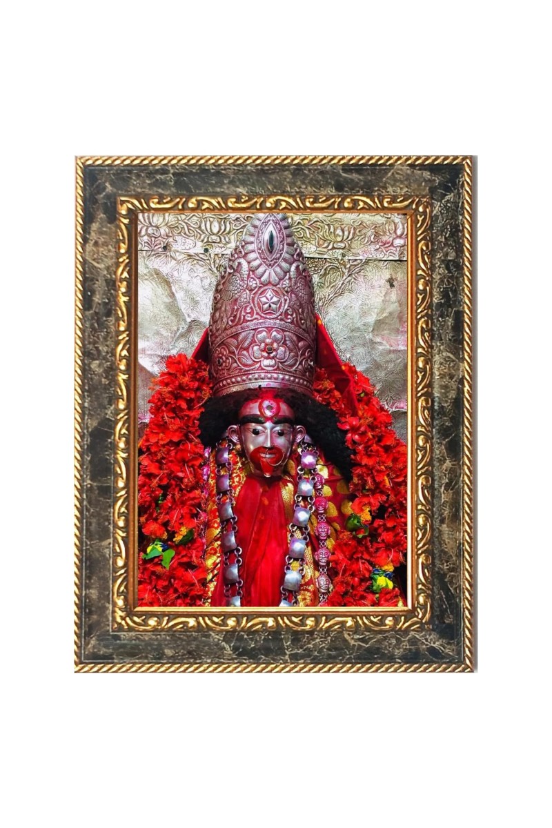 Maa Tara Digital Print Photo 6.7x8.7 inches - Vibrant Religious Wall Art for Home or Office Decor.
