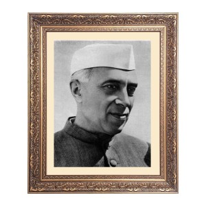 Pundit Jawaharlal Nehru Big Photo Frame - 18x22 Inches for Home & Office Decoration Pundit Jawaharlal Nehru Big Photo Frame - 18x22 Inches for Home & Office Decoration