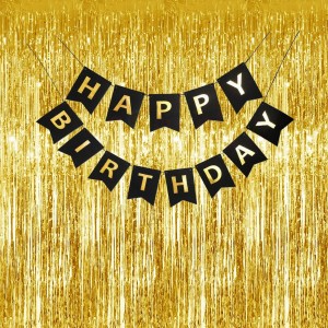 Party Decoration Combo – Hairband, Tuni LED Bulb, Birthday Sash & Foil Curtain – Perfect Birthday Celebration Set for Girls & Women (COPPER) Party Decoration Combo – Hairband, Tuni LED Bulb, Birthday Sash & Foil Curtain – Perfect Birthday Celebration Set for Girls & Women (COPPER)