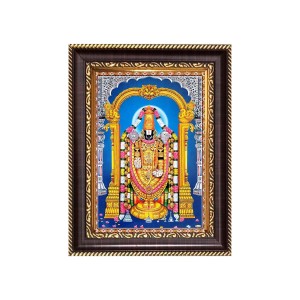 Sri Tirupati Balaji Digital Print Photo 6.7x8.7 inches - Vibrant Religious Wall Art for Home or Office Decor. Sri Tirupati Balaji Digital Print Photo 6.7x8.7 inches - Vibrant Religious Wall Art for Home or Office Decor.