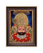 Shree Khatu Shyam Ji Digital Print Photo 10.7x12.7 inches (I6093) - Vibrant Religious Wall Art for Home or Office Decor.