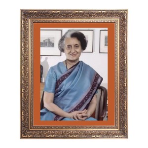 Mrs. Indira Gandhi Big Photo Frame - 18x22 Inches for Home & Office Decoration Mrs. Indira Gandhi Big Photo Frame - 18x22 Inches for Home & Office Decoration