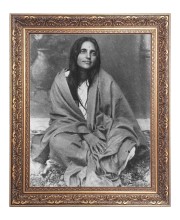 Sri Ma Anandamayi Big Photo Frame - 16x20 Inches for Home & Office Decoration