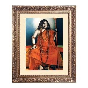 Sri Pranabananda JI Big Photo Frame - 18x22 Inches for Home & Office Decoration Sri Pranabananda JI Big Photo Frame - 18x22 Inches for Home & Office Decoration