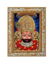 Shree Khatu Shyam Ji Digital Print Photo 10.7x12.7 inches (I6091) - Vibrant Religious Wall Art for Home or Office Decor.