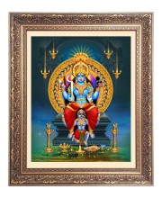 Ma Bhadrakali Big Photo Frame - 16x20 Inches for Home & Office Decoration
