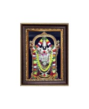Sri Tirupati Balaji Digital Print Photo 6.7x8.7 inches - Vibrant Religious Wall Art for Home or Office Decor.