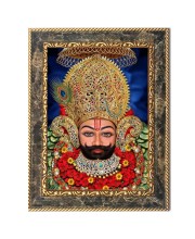 Shree Khatu Shyam Ji Digital Print Photo 10.7x12.7 inches (I6092) - Vibrant Religious Wall Art for Home or Office Decor.
