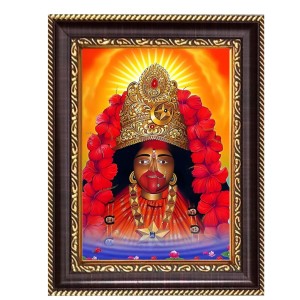 Maa Tara Digital Print Photo 6.7x8.7 inches - Vibrant Religious Wall Art for Home or Office Decor.