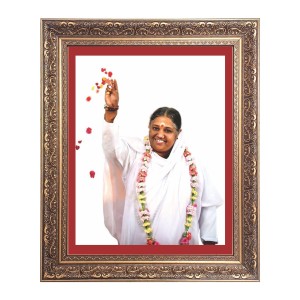 Mata Amritanandamayi Big Photo Frame - 16x20 Inches for Home & Office Decoration Mata Amritanandamayi Big Photo Frame - 16x20 Inches for Home & Office Decoration