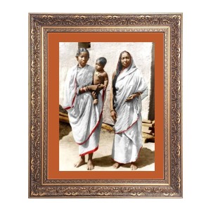 Maa Sarada Big Photo Frame - 16x20 Inches for Home & Office Decoration Maa Sarada Big Photo Frame - 16x20 Inches for Home & Office Decoration