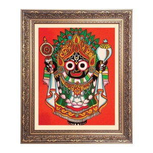 Sri Jagannath Big Photo Frame - 18x22 Inches for Home & Office Decoration Sri Jagannath Big Photo Frame - 18x22 Inches for Home & Office Decoration