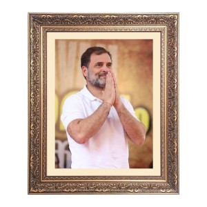 Sri Rahul Gandhi Big Photo Frame - 16x20 Inches for Home & Office Decoration Sri Rahul Gandhi Big Photo Frame - 16x20 Inches for Home & Office Decoration