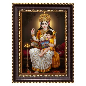 Maa Saraswati Digital Print Photo 14.7x16.7 inches (I6103) - Vibrant Religious Wall Art for Home or Office Decor. Maa Saraswati Digital Print Photo 14.7x16.7 inches (I6103) - Vibrant Religious Wall Art for Home or Office Decor.