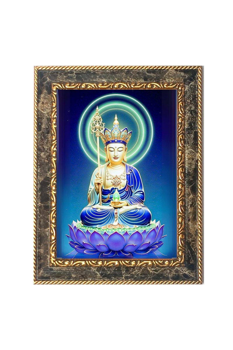 Buddhism Digital Print Photo 12.7x14.7 inches (I6089) - Vibrant Religious Wall Art for Home or Office Decor.