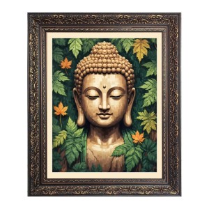 Sri Gautam Buddha Big Photo Frame - 16x20 Inches for Home & Office Decoration Sri Gautam Buddha Big Photo Frame - 16x20 Inches for Home & Office Decoration