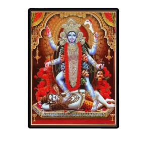 Maa Kaali Laminated Photo - 7x9 Inches, Divine Blessings for Home & Office and Temple Decoration Maa Kaali Laminated Photo - 7x9 Inches, Divine Blessings for Home & Office and Temple Decoration