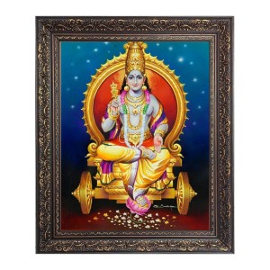 SURYA BHAGWAN Big Photo Frame - 18x22 Inches for Home & Office Decoration SURYA BHAGWAN Big Photo Frame - 18x22 Inches for Home & Office Decoration