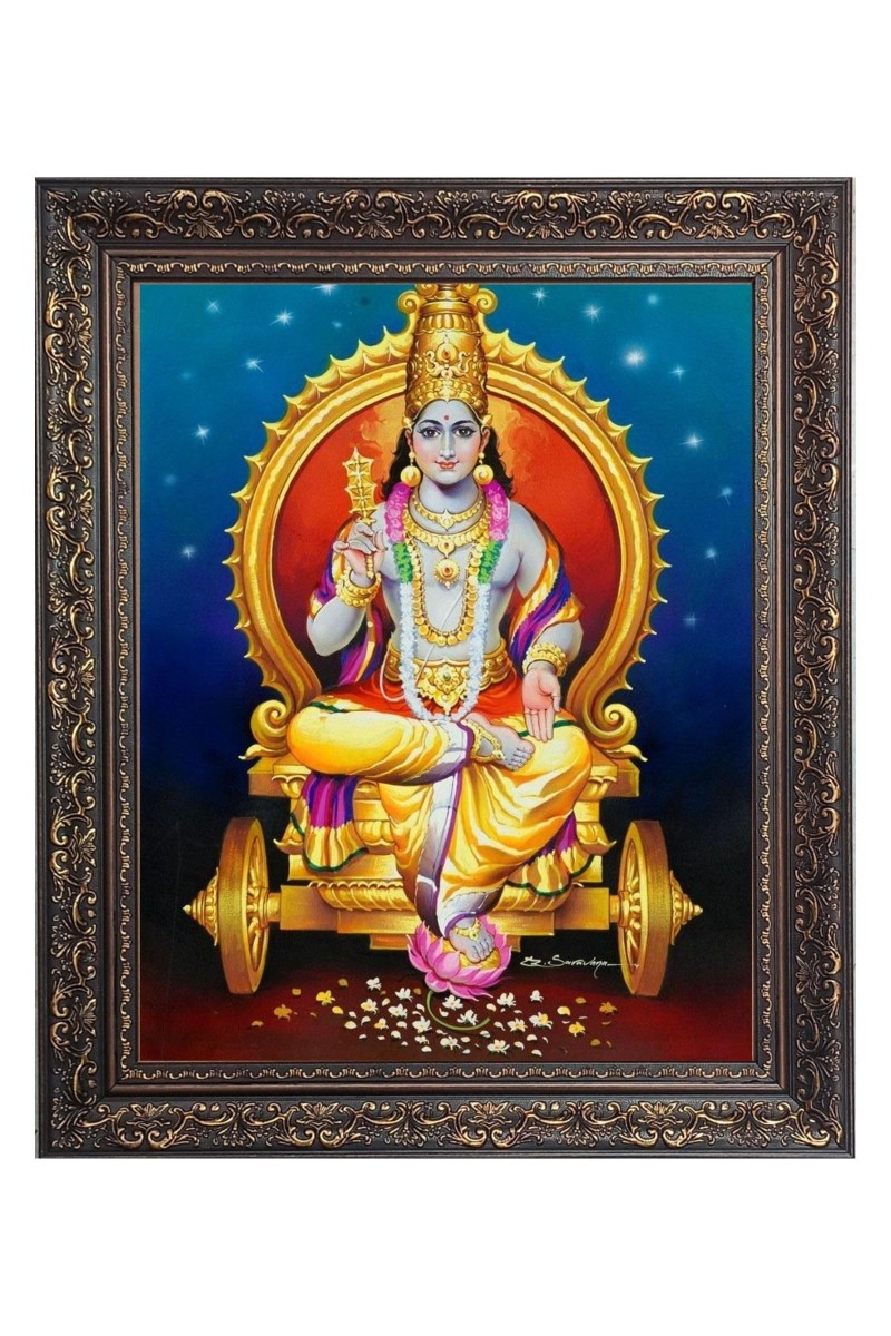 SURYA BHAGWAN Big Photo Frame - 18x22 Inches for Home & Office Decoration