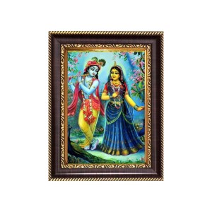 Sri Radha And Sri Krishna Digital Print Photo 6.7x8.7 inches - Vibrant Religious Wall Art for Home or Office Decor. Sri Radha And Sri Krishna Digital Print Photo 6.7x8.7 inches - Vibrant Religious Wall Art for Home or Office Decor.