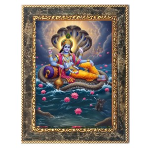 Lord vishnu Digital Print Photo 10.7x12.7 inches (I6100) - Vibrant Religious Wall Art for Home or Office Decor. Lord vishnu Digital Print Photo 10.7x12.7 inches (I6100) - Vibrant Religious Wall Art for Home or Office Decor.