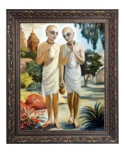 Srila Rupa Gosvami Big Photo Frame - 16x20 Inches for Home & Office Decoration