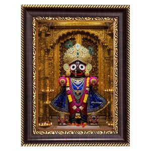 Jai Jagannath Digital Print Photo 6.7x8.7 inches - Vibrant Religious Wall Art for Home or Office Decor.
