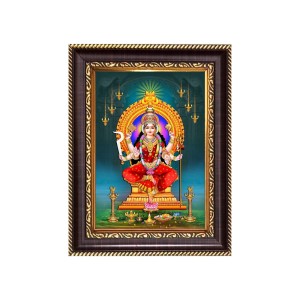 Sri Maa Durga Digital Print Photo 6.7x8.7 inches - Vibrant Religious Wall Art for Home, Office and Temple Decor.