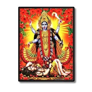 Maa Kaali Laminated Photo (11x13 Inches) Divine Blessings for Home & Office and Temple Decoration Maa Kaali Laminated Photo (11x13 Inches) Divine Blessings for Home & Office and Temple Decoration