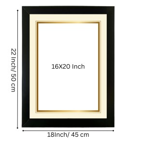 Baby Photo Frame For Pregnant Women (18x22 Inch) Maternity Milestone Memory Frame For Sonogram, Baby Bump & Pregnancy Journey | Keepsake Gift For Mom-to-Be (F12554)