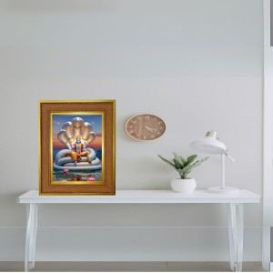 Lord Vishnu Photo Frame 18x22 Inches-Brown Wooden Frame For Home, Office & Temple Decoration And Gifting (F6237) Lord Vishnu Photo Frame 18x22 Inches-Brown Wooden Frame For Home, Office & Temple Decoration And Gifting (F6237)
