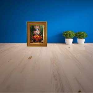 Divine Little Krishna Photo Frame 10x14 Inches-Brown Wooden Frame For Home, Office & Temple Decoration And Gifting (F6386) Divine Little Krishna Photo Frame 10x14 Inches-Brown Wooden Frame For Home, Office & Temple Decoration And Gifting (F6386)
