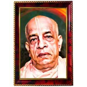 Sri Srila Prabhupada Photo Frame For Wall & Table | 7x9 Inch Golden Cherry Finish | Decorative Sri Srila Prabhupada Photo Frame For Home, Office & Pooja Room (F11536) Sri Srila Prabhupada Photo Frame For Wall & Table | 7x9 Inch Golden Cherry Finish | Decorative Sri Srila Prabhupada Photo Frame For Home, Office & Pooja Room (F11536)