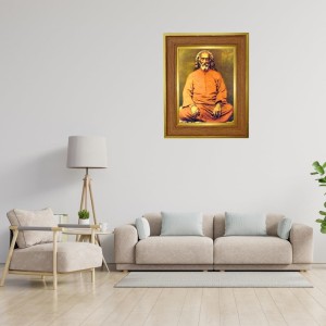 Swami Sri Yukteswar Giri. Photo Frame 10x14 Inches-Brown Wooden Frame For Home, Office & Temple Decoration And Gifting (F6376) Swami Sri Yukteswar Giri. Photo Frame 10x14 Inches-Brown Wooden Frame For Home, Office & Temple Decoration And Gifting (F6376)