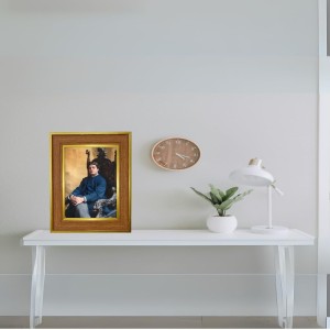 Swami Vivekananda Photo Frame 10x14 Inches-Brown Wooden Frame For Home, Office & Temple Decoration And Gifting (F6280) Swami Vivekananda Photo Frame 10x14 Inches-Brown Wooden Frame For Home, Office & Temple Decoration And Gifting (F6280)