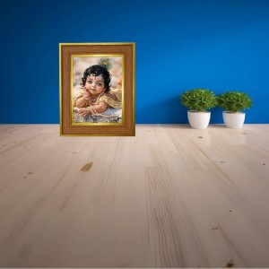 Bal Gopal Photo Frame 10x14 Inches-Brown Wooden Frame For Home, Office & Temple Decoration And Gifting (F6384) Bal Gopal Photo Frame 10x14 Inches-Brown Wooden Frame For Home, Office & Temple Decoration And Gifting (F6384)